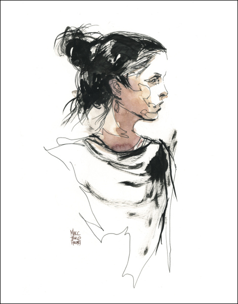 Innocence Lost. Skizze von Marc Taro.