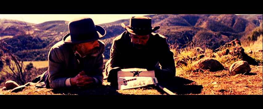 Django wird instruiert. 