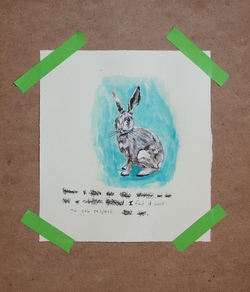 I find it hard to gain respect. Jacob Crose, society6