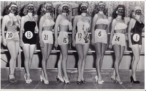 Schönheitswettbewerb: Beine; Kalifornien 1948