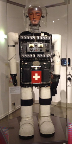 Anthropomorpher Roboter »Sabor V« von Peter Steuer, 1955. Technisches Museum Wien.